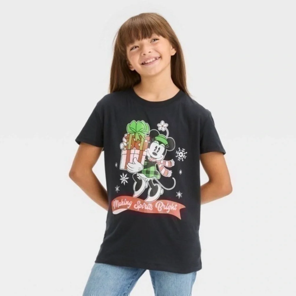 NWT. DISNEY Minnie Mouse Holiday Shirt